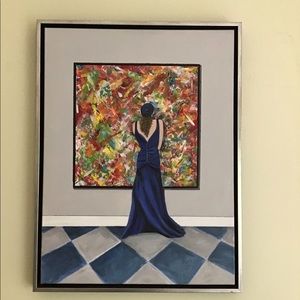 ORIGINAL OIL/ACRYLIC PAINTING.